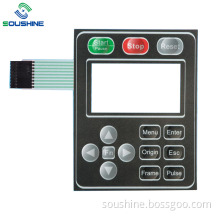 screen printing machine Transparent window membrane switch